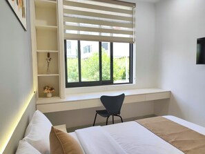 ห้องลักซ์ชัวรี่ดับเบิล, ระเบียง, วิวเมือง | วิวจากห้องพัก