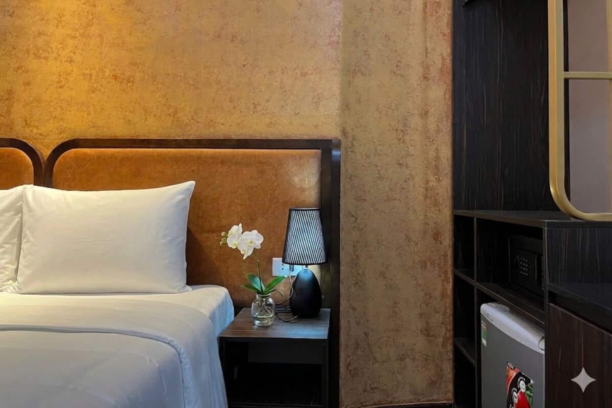 Premium Suite Quadruple Room, City View, Balcony | Desk, laptop workspace, free WiFi