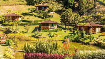 Chalet Deluxe, vista lago | Esterni