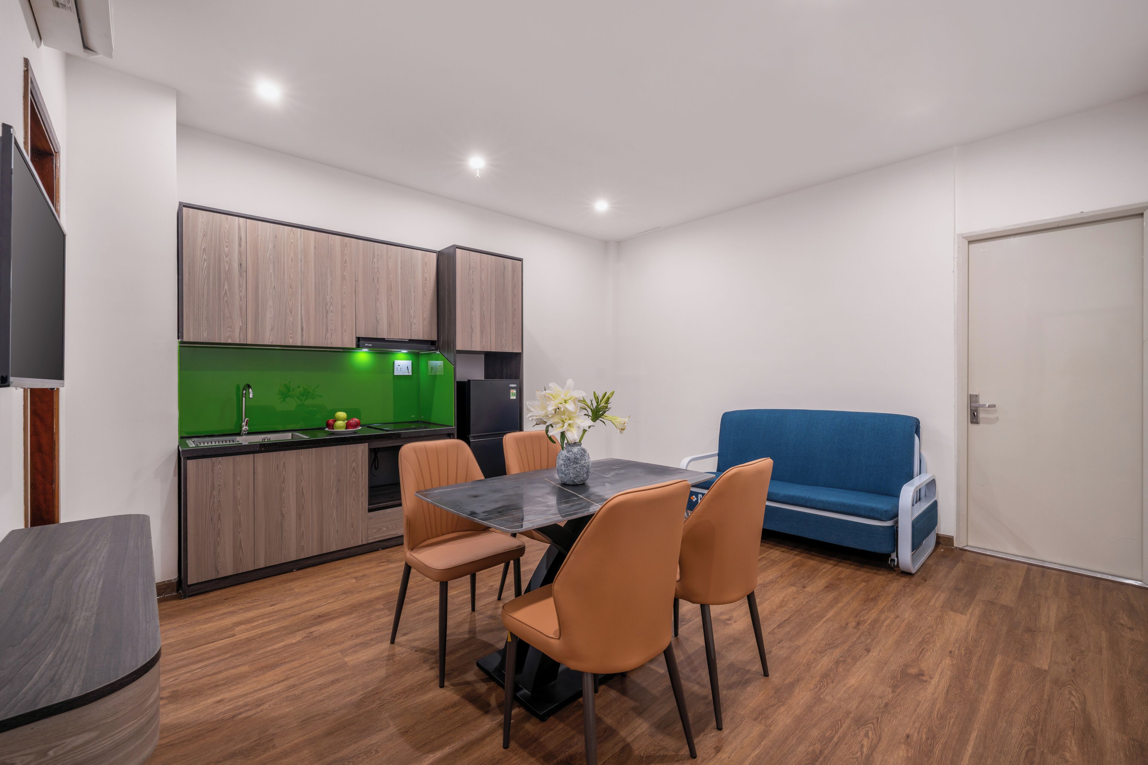 Appartement, 1 chambre | Coin cuisine privé | Mini réfrigérateur, plaque de cuisson