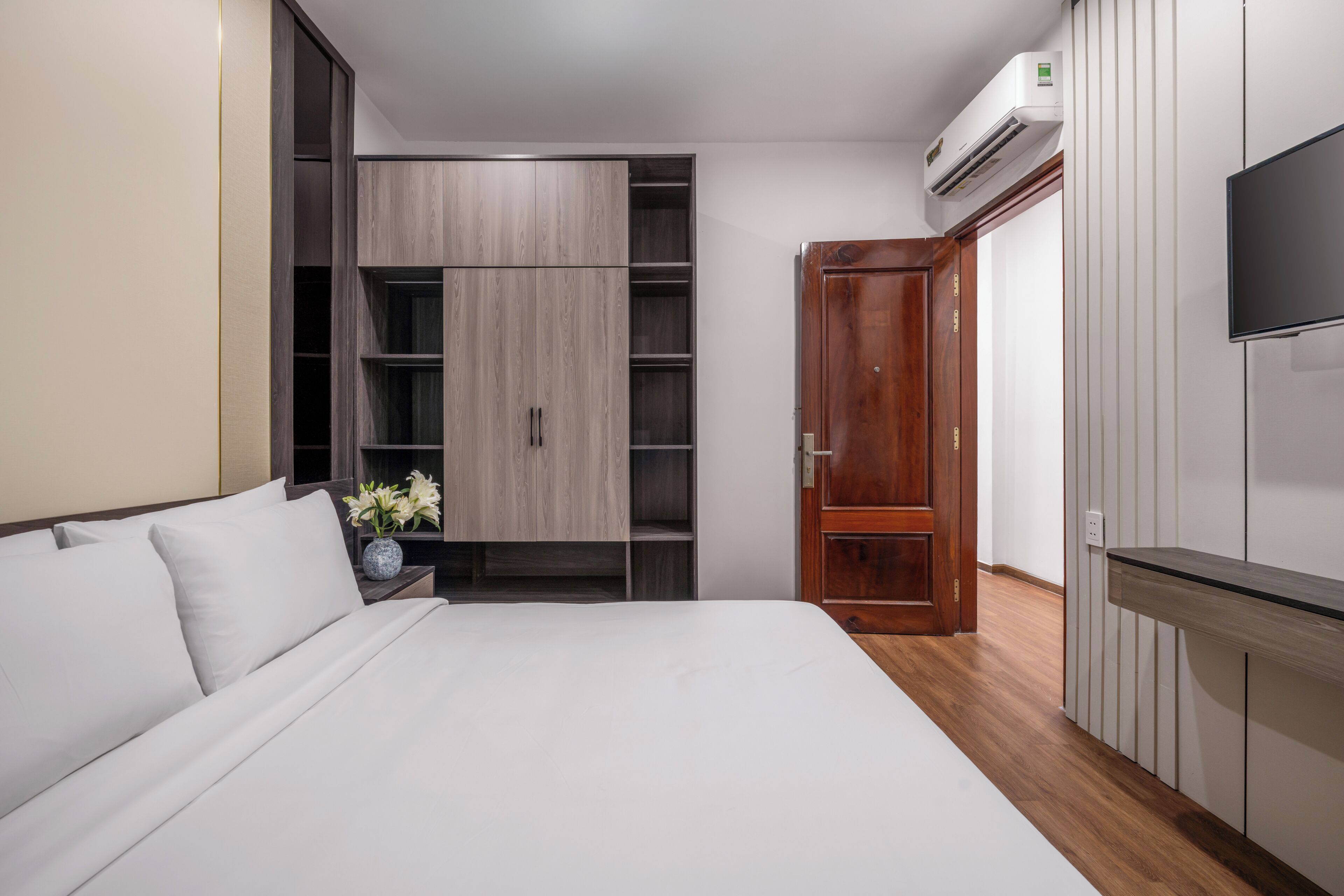 Appartement, 2 chambres, vue ville | Bureau, espace de travail pour ordinateur portable, Wi-Fi gratuit