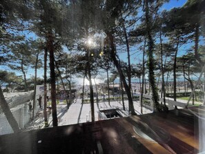 Property grounds - Cozy 2-bedroom Beachfront apartment Golemi with AC (Golem)