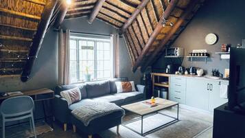 Apartment, 2 Bedrooms, Smoking, Balcony | Living area