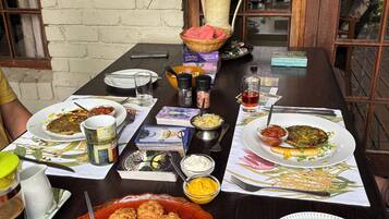 Daily local cuisine breakfast for a fee