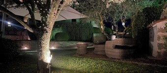 Villa med pool ved Bracciano-søen