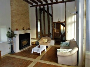 Living area - Gite at Château du Magnet MERS SUR INDRE (MERS SUR INDRE)