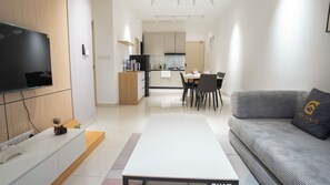 Apartment, 3 Schlafzimmer | Wohnbereich
