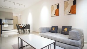 Living area - Nexus Taman Pertama by Guestonic (Cheras)