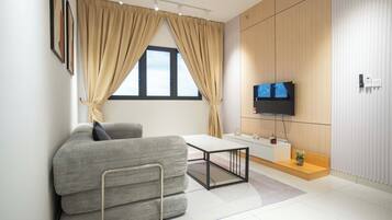 อพาร์ทเมนท์, 3 ห้องนอน | บริเวณนั่งเล่น