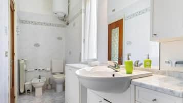 Ducha, secador de pelo y bidé