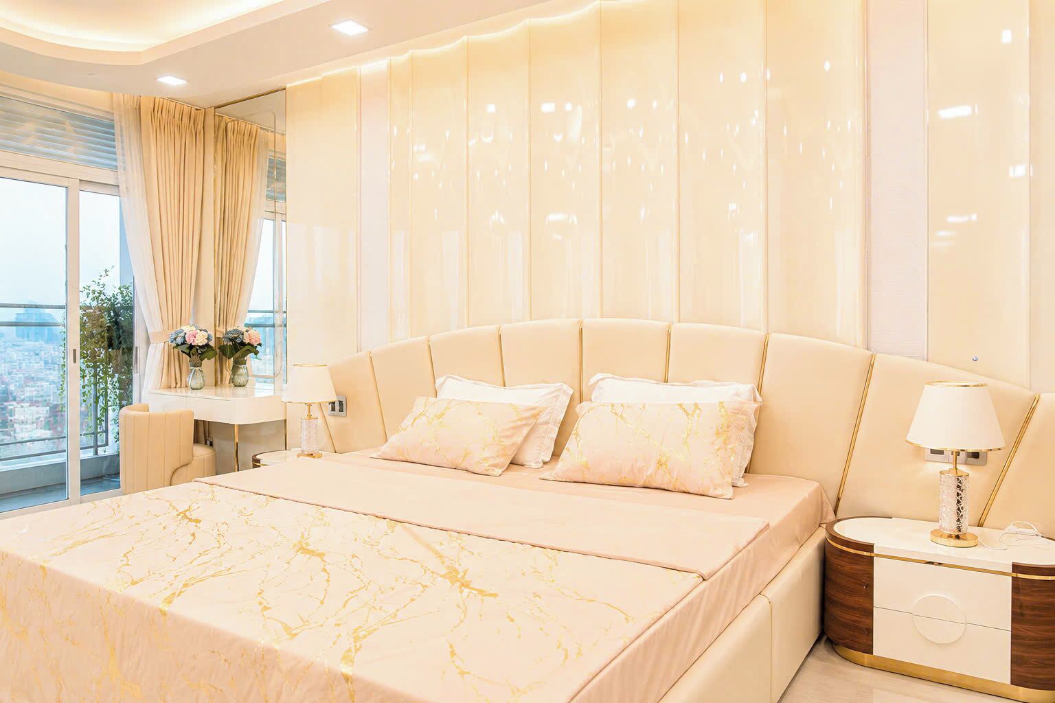 Luxury-Penthouse, 4 Schlafzimmer | Schreibtisch, Verdunkelungsvorhänge, Bügeleisen/Bügelbrett