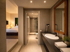 Traditional Cabin | Bathroom - Monopatia Resort (Ioannina)