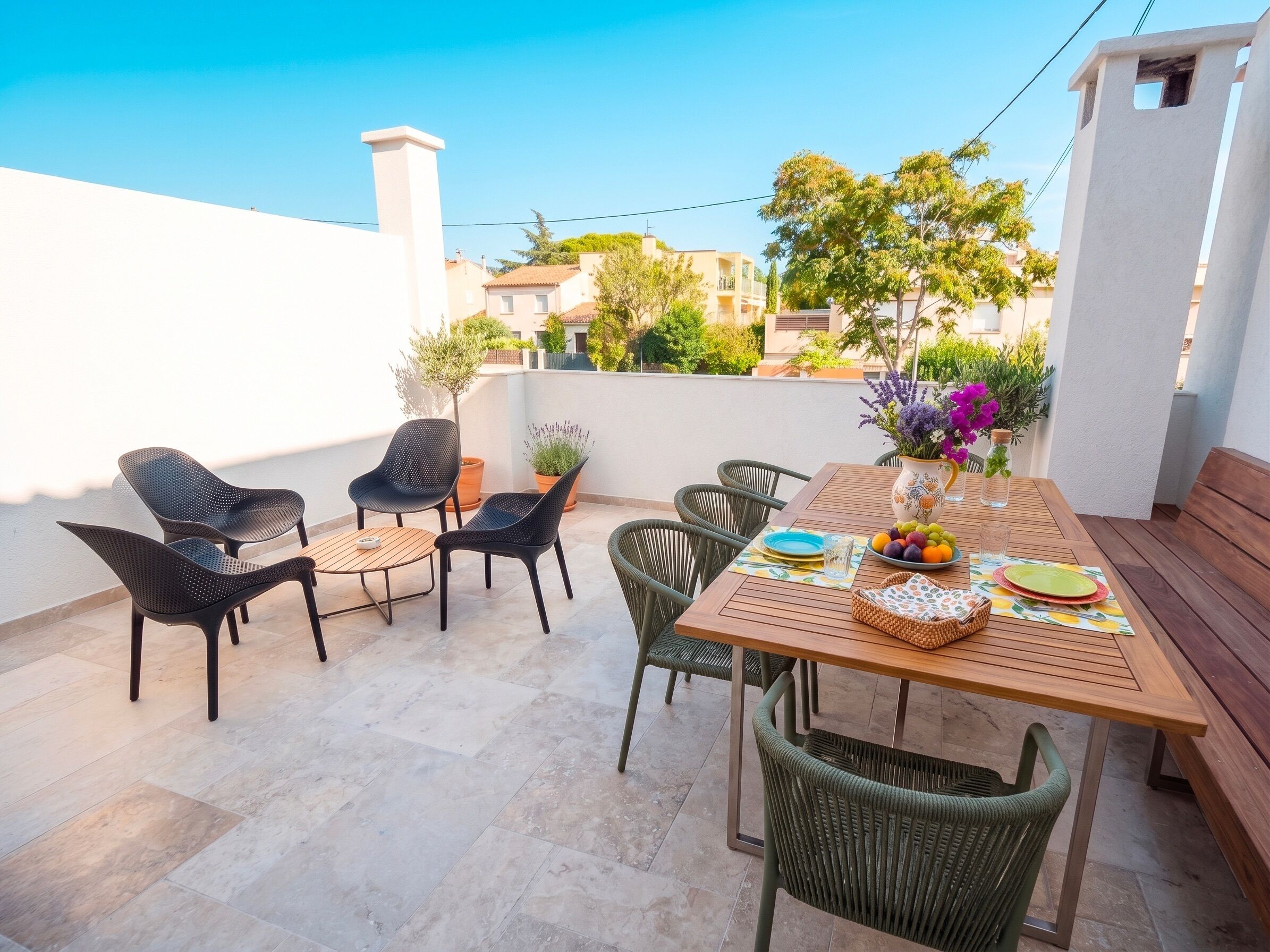 Apartamento, 2 quartos | Terraço/pátio