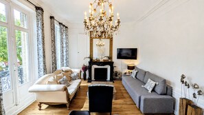 Living area - 2 luxury apartments in the center of Troyes (duplex) (Troyes)