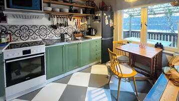 Microwave, oven, coffee/tea maker