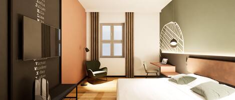 In-room safe, soundproofing, free WiFi, bed sheets