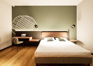 Chambre Double Standard, vue parc | Wi-Fi gratuit