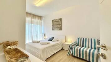 1 slaapkamer, beddengoed