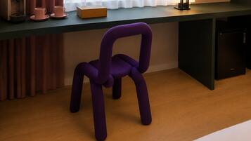 In-room safe, desk, laptop workspace, blackout drapes