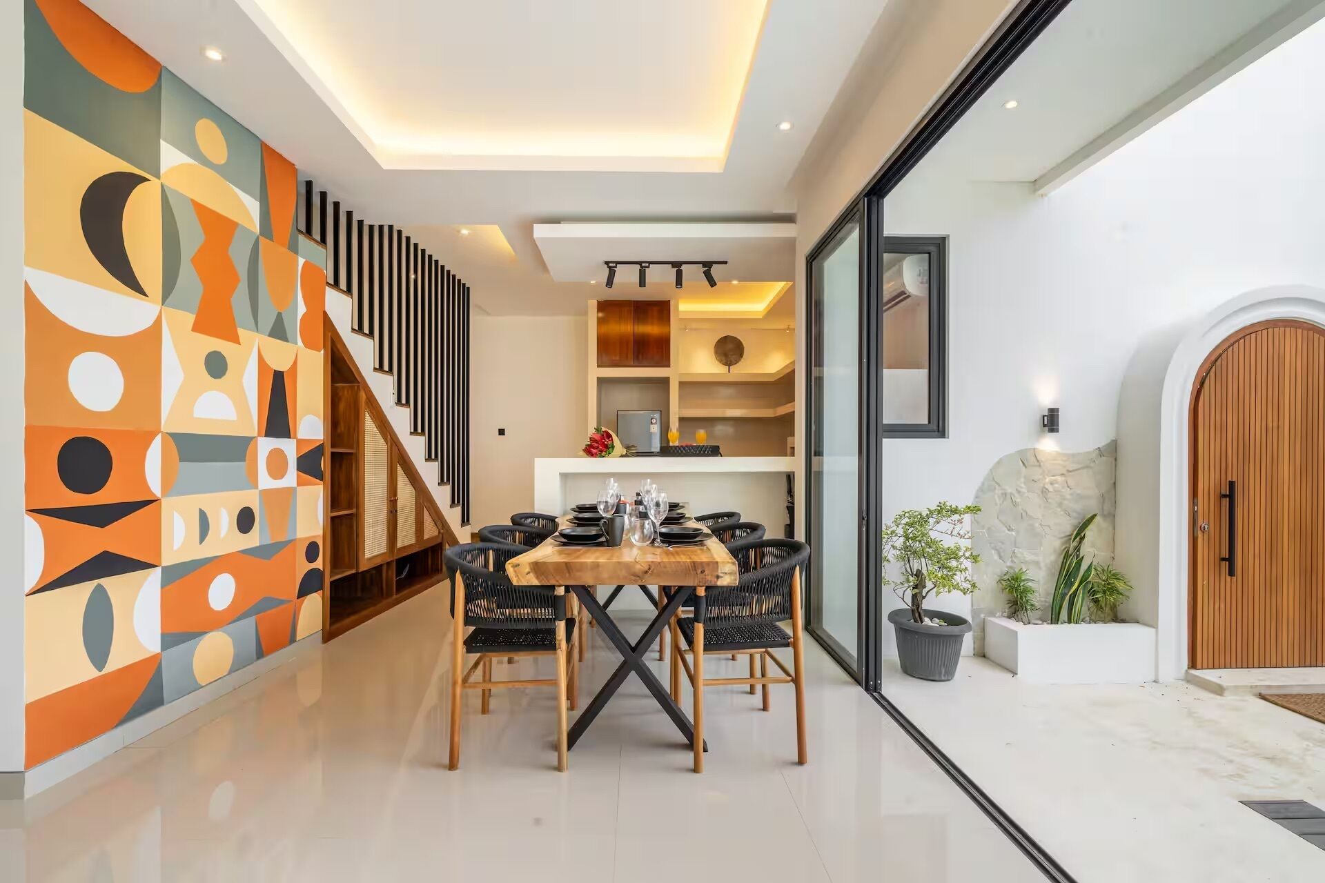 Luxury-Villa, 3 Schlafzimmer, eigener Pool | Speisen