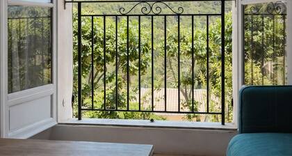 Renovated barn with views of Mont Ventoux