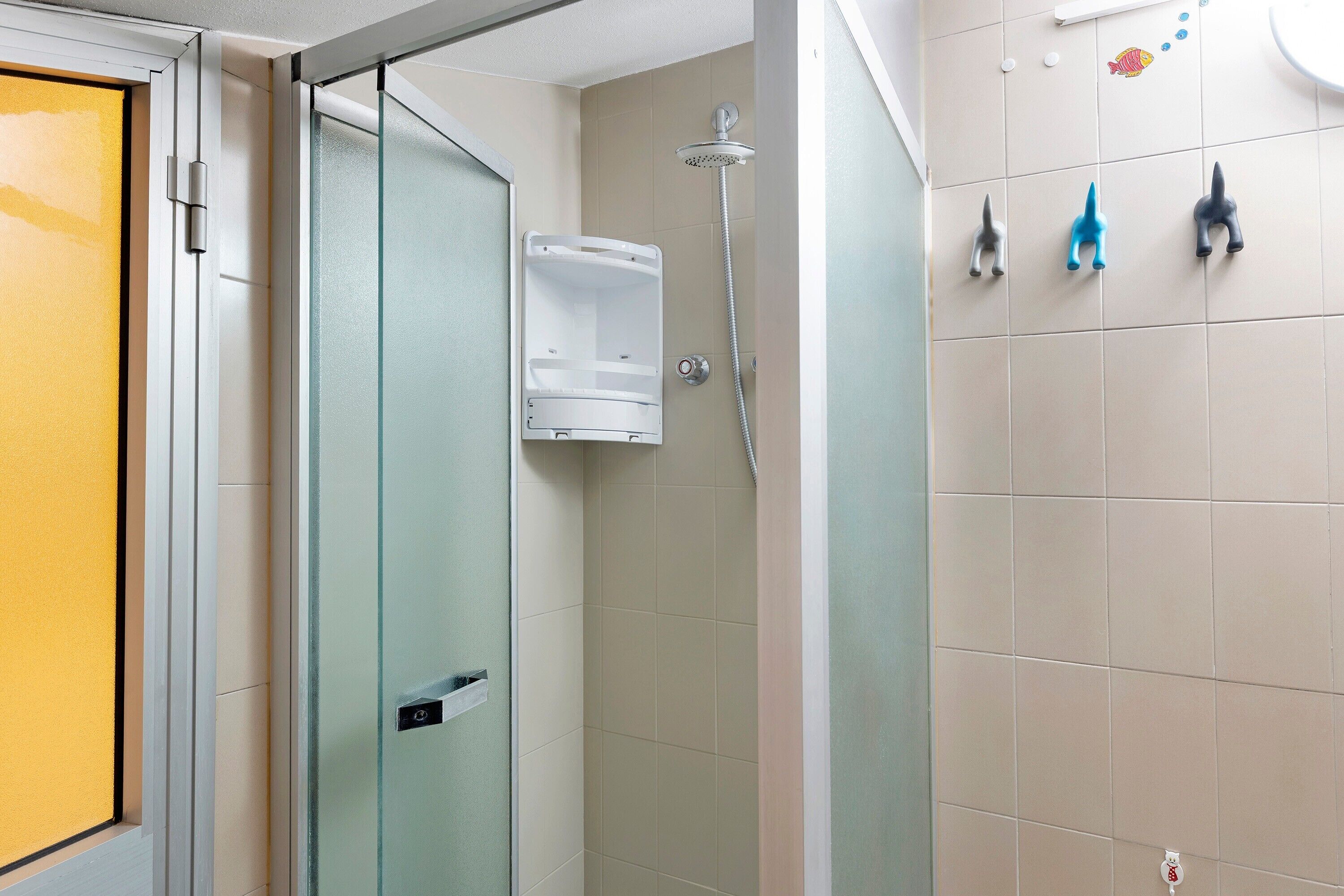 Dusche, Handtücher