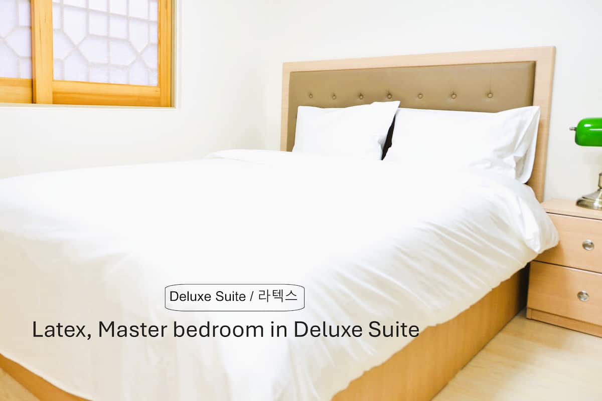 Suite Deluxe, cuisine, vue sur la ville | Bureau, espace de travail pour ordinateurs portables