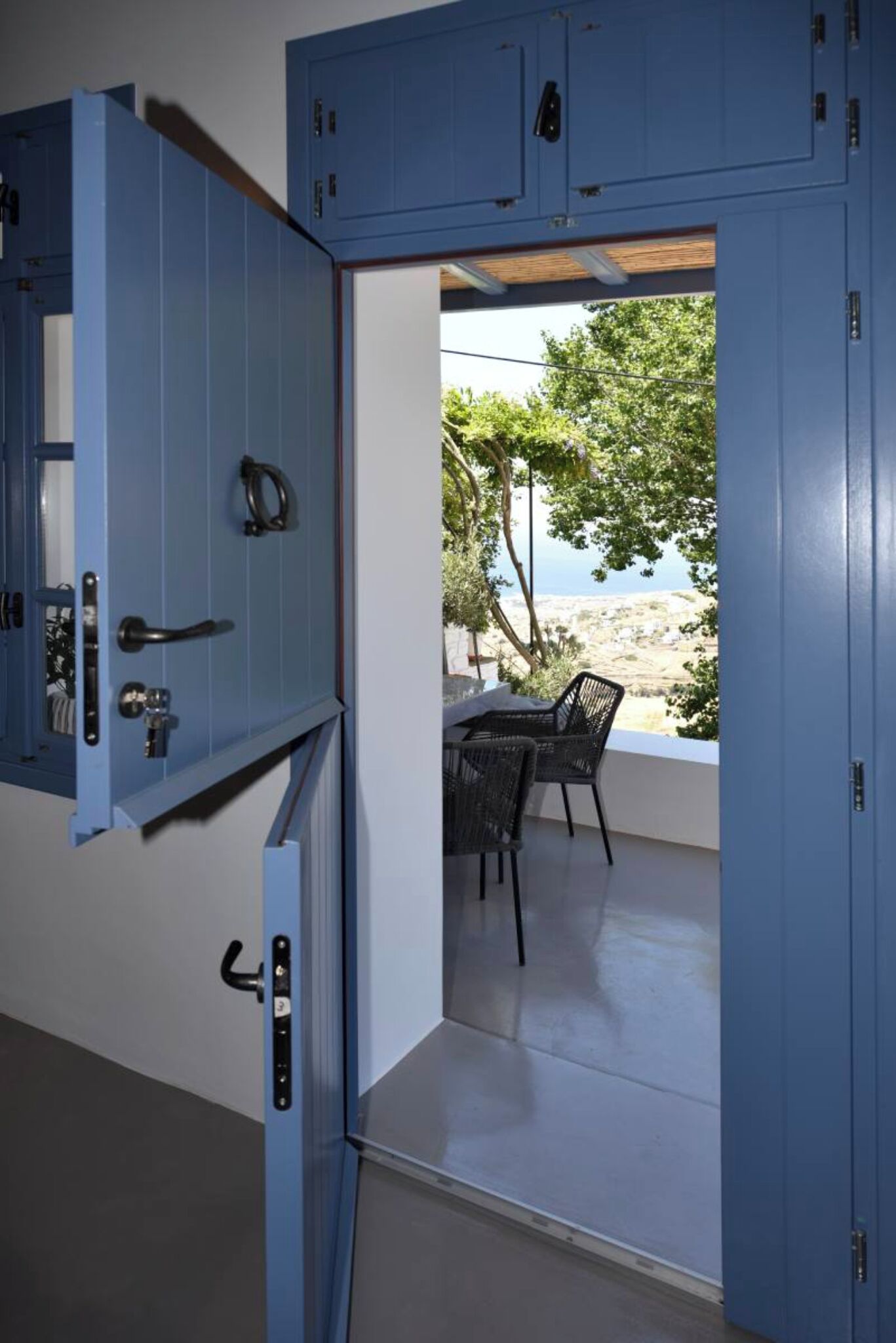 Deluxe Suite, Balcony, Sea View | Terrace/patio