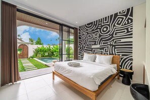 Deluxe Villa, 4 Bedrooms, Private Pool | View from room - Alisa 4 Villa (Kuta Utara)