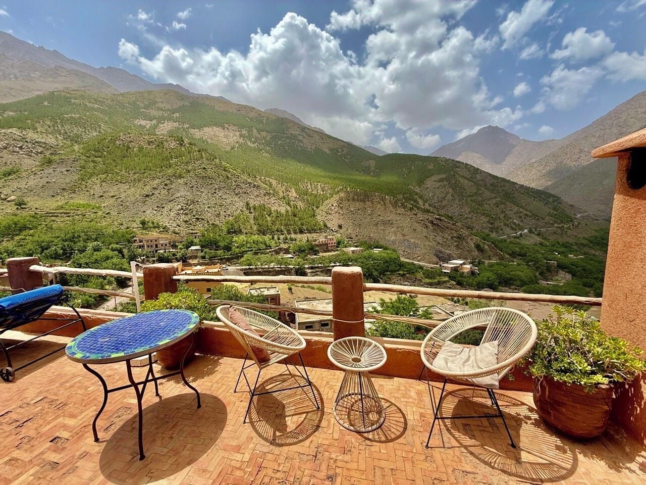 Departamento familiar, vista a la montaña | Terraza o patio