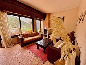 Living area - AUX LUMIERES DU TOUBKAL (Asni)