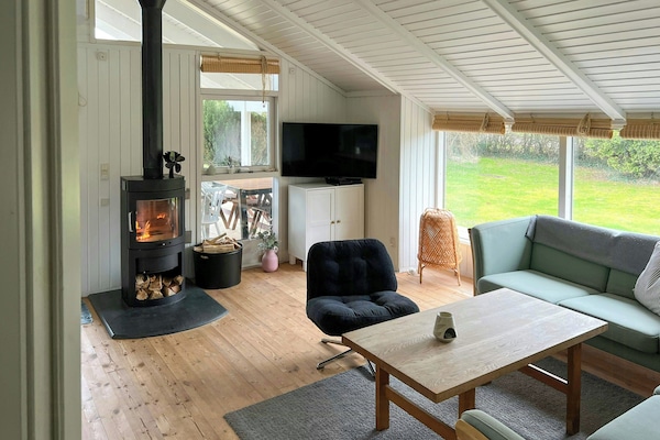 Fernseher, Kamin