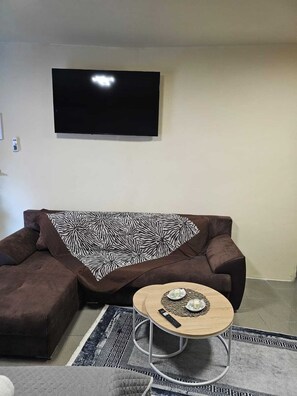 Living area - Chous Cozy Studio - Central & Equipped Holiday Home (Alexandroupoli)