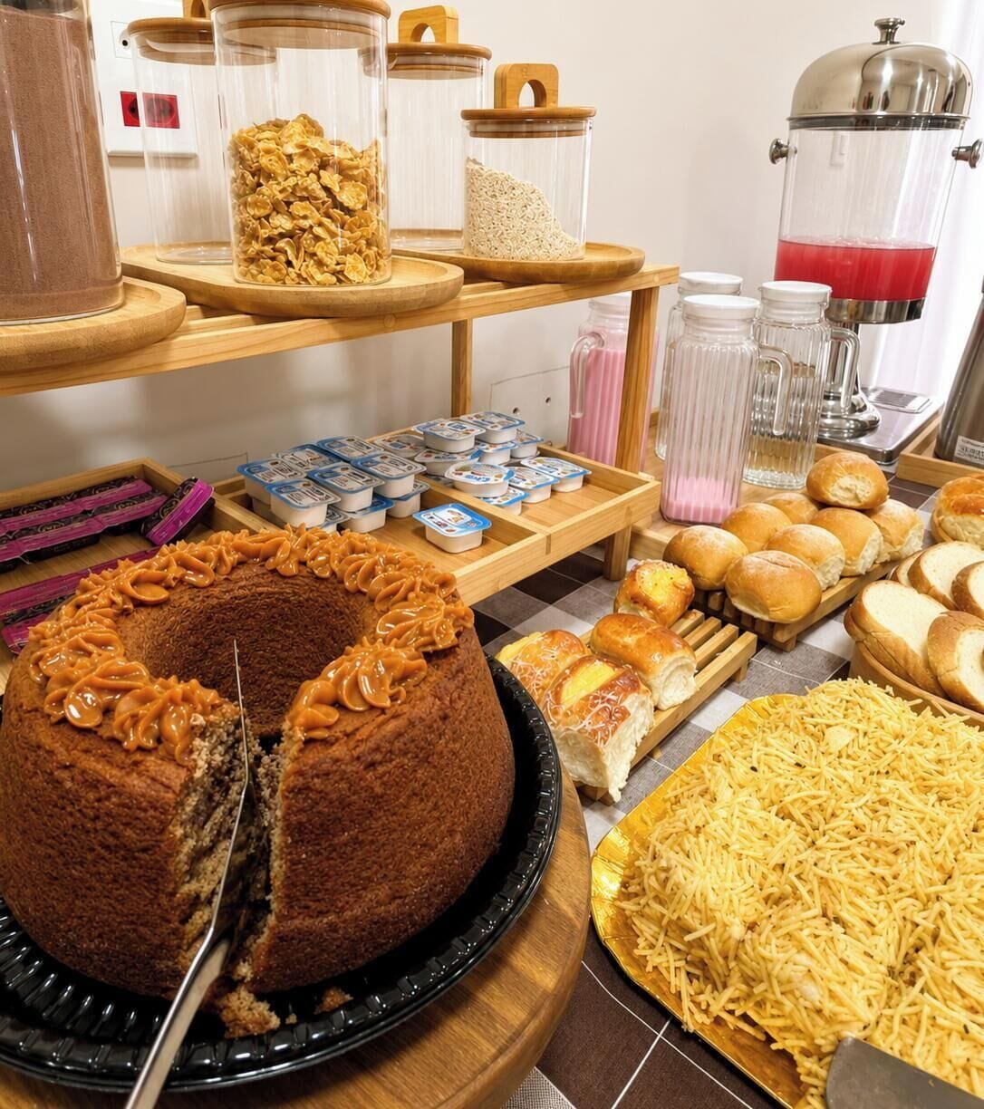 Tägliches inbegriffenes Frühstücksbuffet
