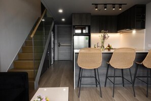 Luxury Apartment, 1 Bedroom, City View | Interior - Aster Apartments 334 (Canggu)