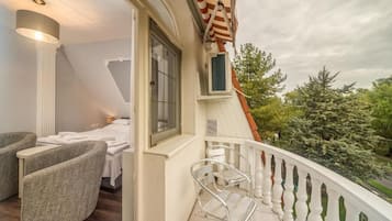 Premium-Apartment, Balkon | UnterkunftsgelÀnde