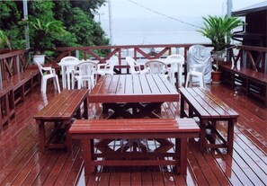 Outdoor dining - Shiosai no Yado (Katsuura)