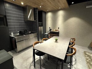 Private kitchen - Tabisai Hotel Lunon (Fukuoka)