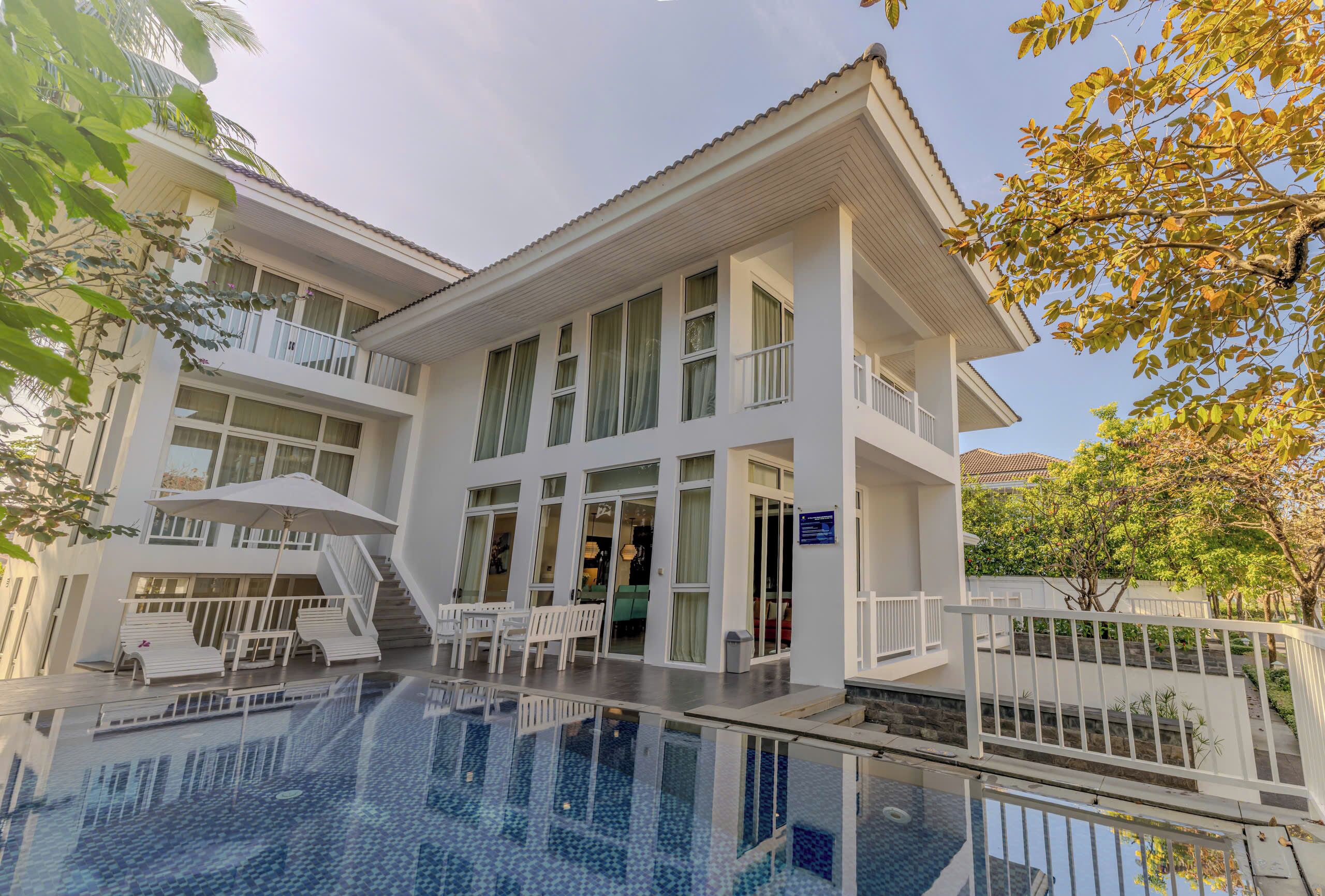 Villa, 5 chambres, piscine privée, vue jardin | Piscine privée