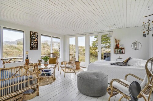 Nordic summer house in the dunes near Rødhus