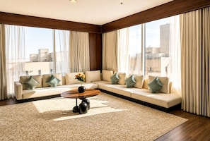Suite, City View | Living area - Casa For Serviced Apartments (Riyadh)