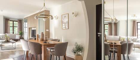Appartement familial, non-fumeur, salle de bain privée | Restauration