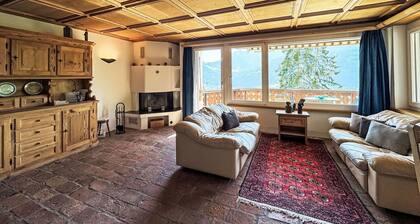 Cosy apartment for 6 people with WIFI, TV, balcony and panoramic view
