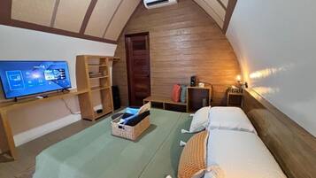 Deluxe-Ferienhaus, Terrasse, Strandblick | Kostenloses WLAN