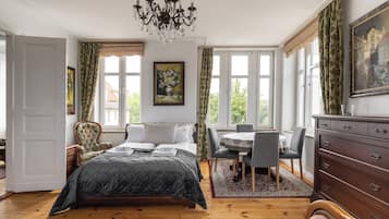 Apartment, Balcony, City View | Iron/ironing board, free WiFi, bed sheets