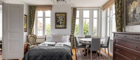 Apartment, Balcony, City View | Iron/ironing board, free WiFi, bed sheets