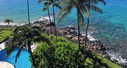 Front Row on Maui's Shoreline. Turtles, Sunsets and Ocean-to-Mountain Views