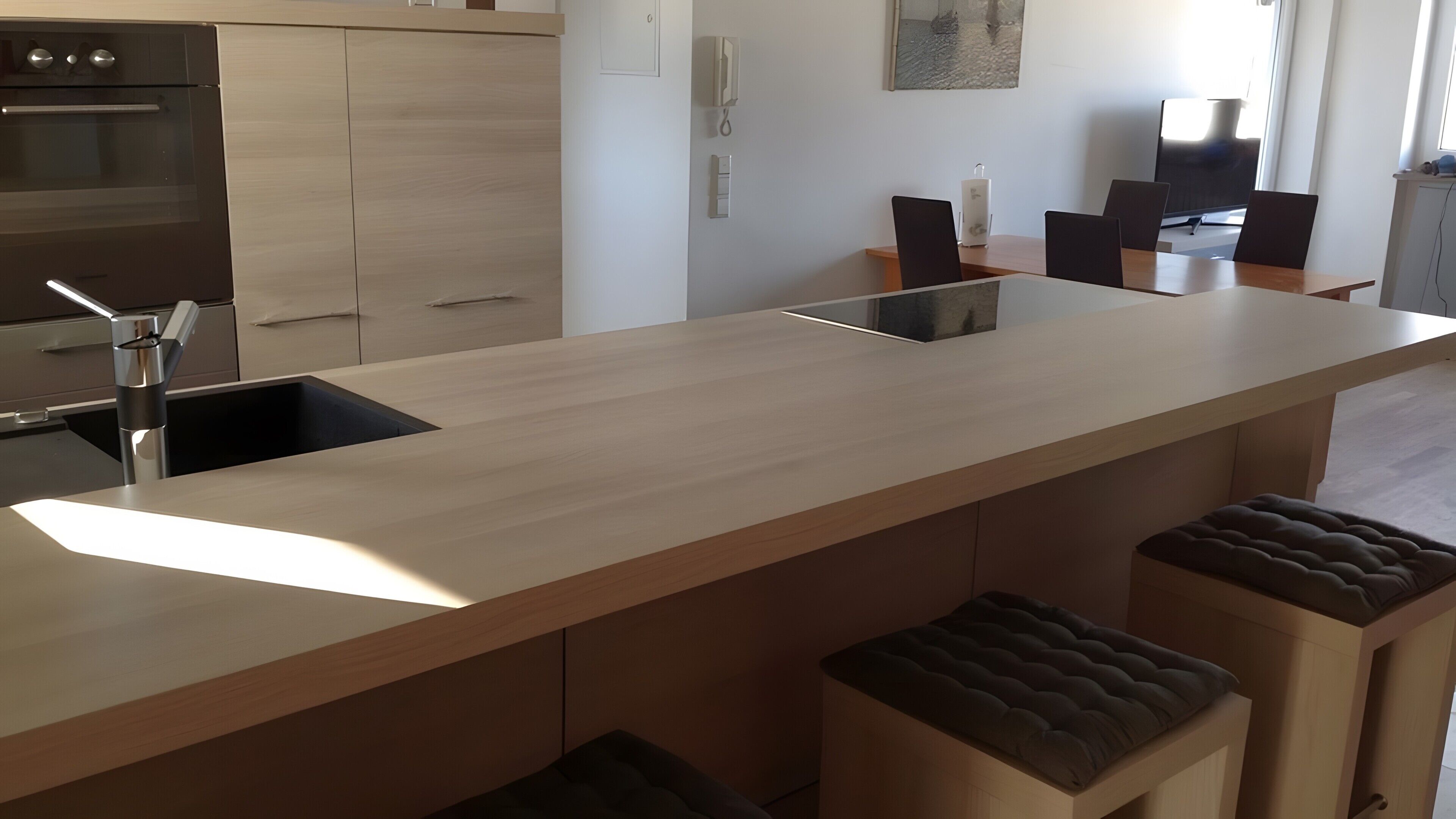 Kühlschrank, Ofen, Herdplatte, Geschirrspüler