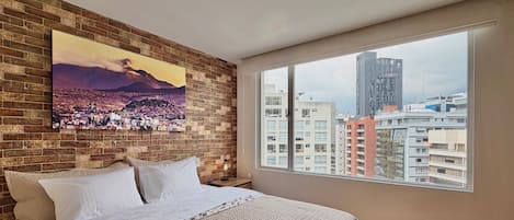 Business-Suite, Stadtblick