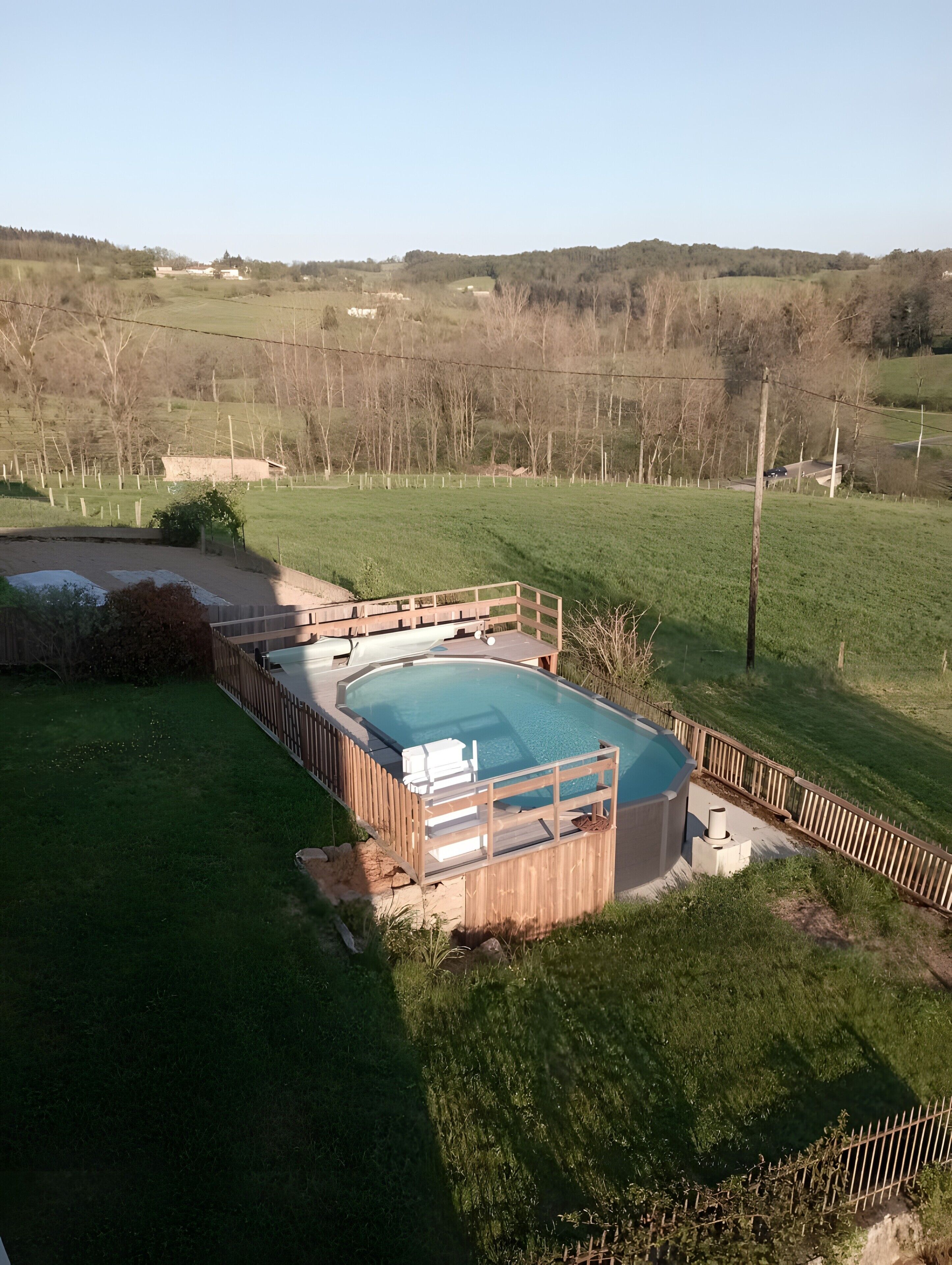 Bain à remous extérieur